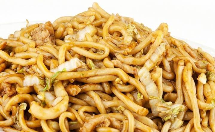 M18. Shanghai Noodle Chow Mein with Pork 上海粗炒面